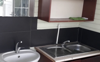 Alt güvenlik kulübesi tadilat öncesi hâli